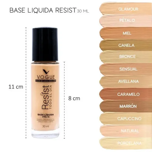 Base líquida Vogue Resist