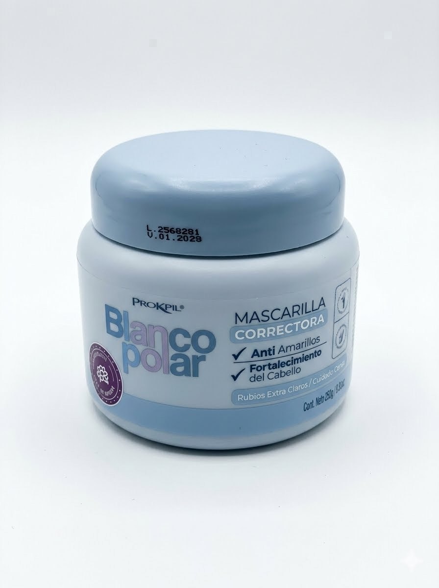 Mascarilla correctora Blanco Polar