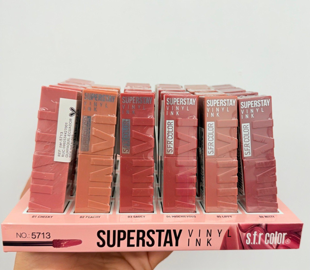 Labial Superstay Vinyl Ink S.F.R. Color